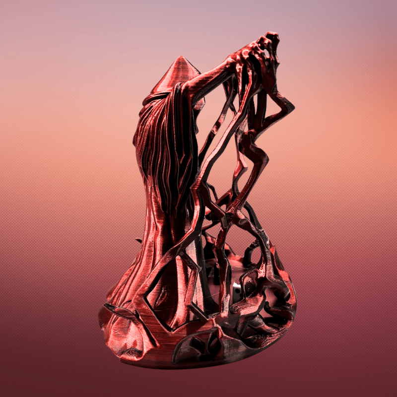 The Wizard - Dice tower rød/sort - Billede 4