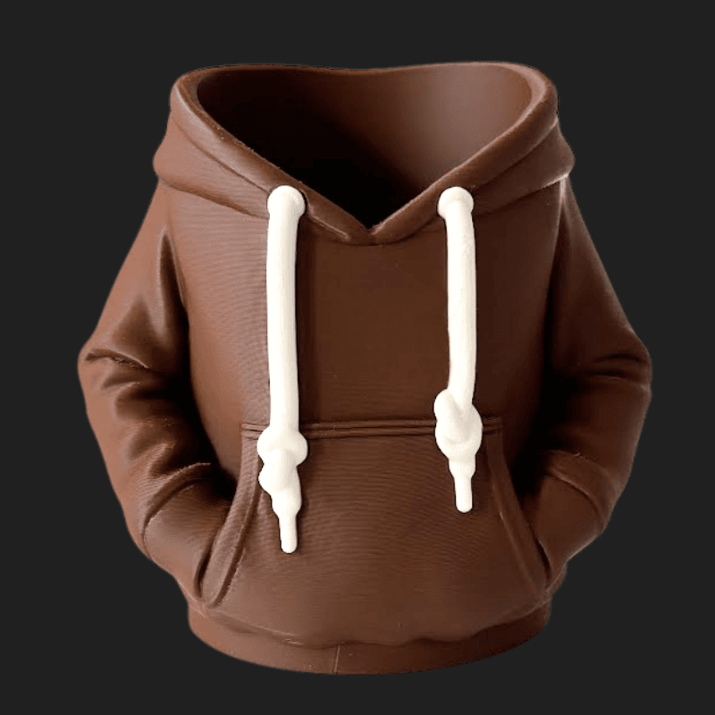 Hoodie brun