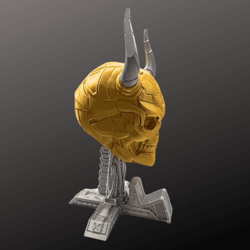 Sci-fi Skull Controller & Headphone Holder - Billede 3