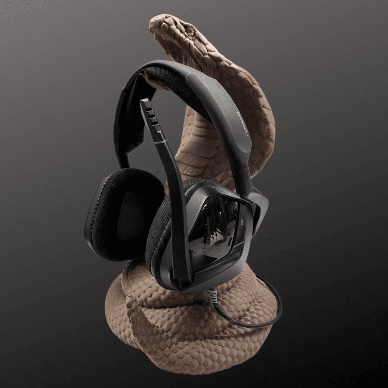 Cobra høretelefonholder enkelt farve