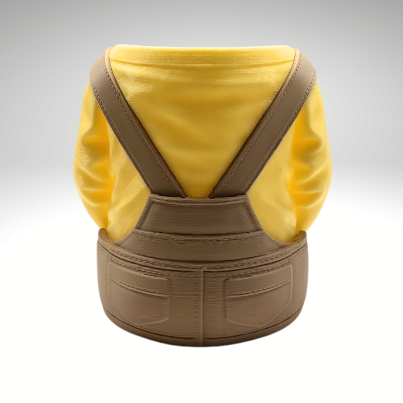 Arbejds overall gul/beige - Billede 3