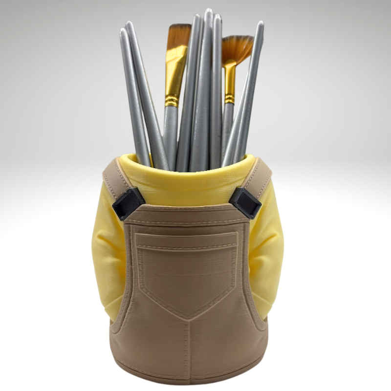 Arbejds overall gul/beige - Billede 4