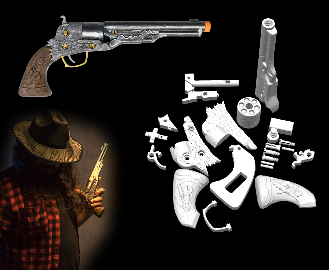 Mal selv revolver