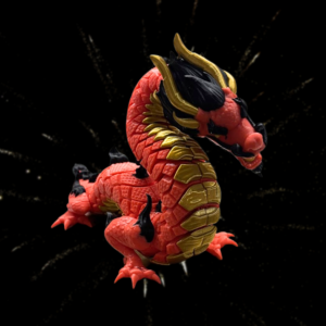 Stor kinesisk fantasy drage