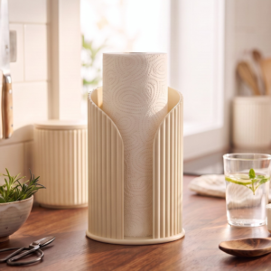 Smart køkkenrulleholder beige